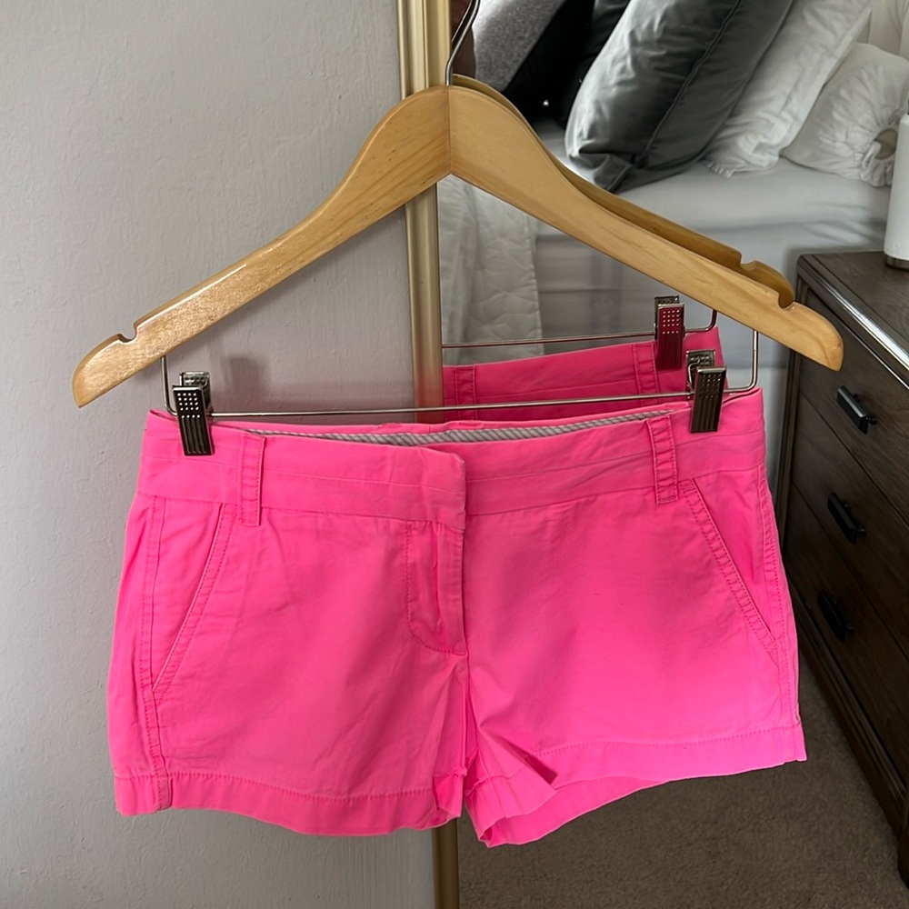 Jcrew Bright Pink Shorts